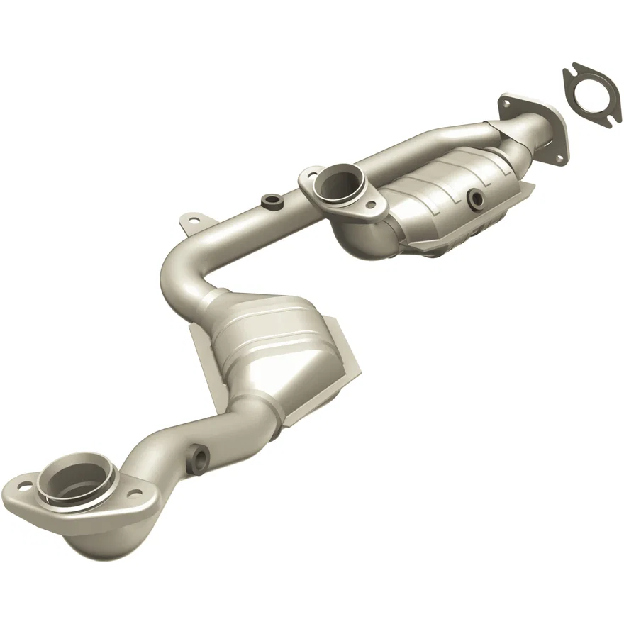 Front Left 1996-2000 Lincoln Continental 4.6L California Grade CARB Compliant Direct-Fit Catalytic Converter