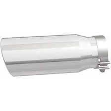 5in. Round Polished Exhaust Tip image 4
