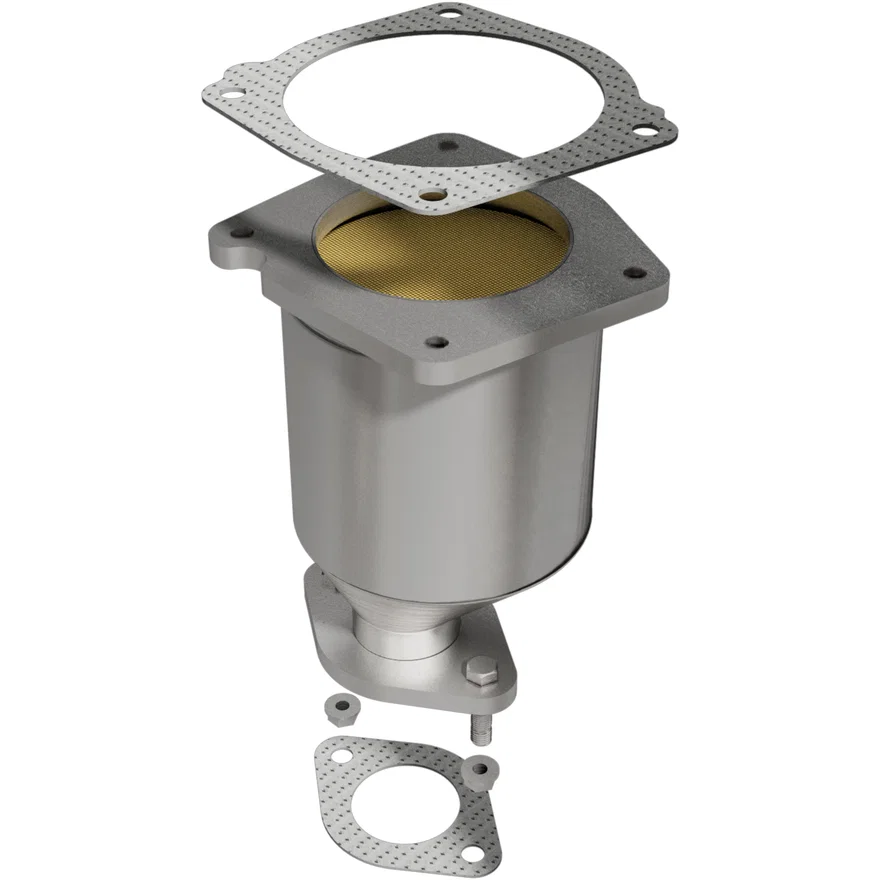 Rear 2001-2003 Chrysler Sebring 2.7L | 2001-2003 Dodge Stratus 2.7L California Grade CARB Compliant Direct-Fit Catalytic Converter
