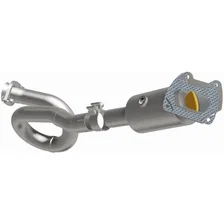 Left 2018 Jeep Wrangler JK 3.6L | 2012-2017 Jeep Wrangler 3.6L OEM Grade Federal / EPA Compliant Direct-Fit Catalytic Converter image 4