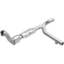 Right 1999-2000 Ford Expedition 4.6L California Grade CARB Compliant Direct-Fit Catalytic Converter image 1