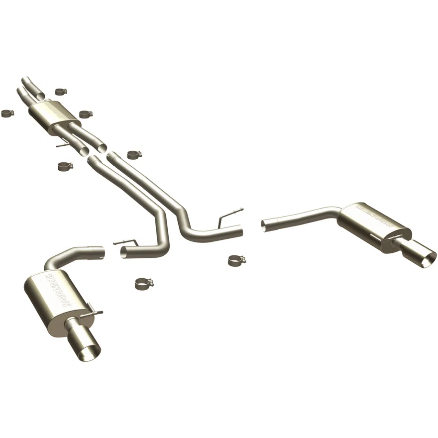 2010-2014 Ford Taurus SHO 3.5L Street Series Cat-Back Performance Exhaust System
