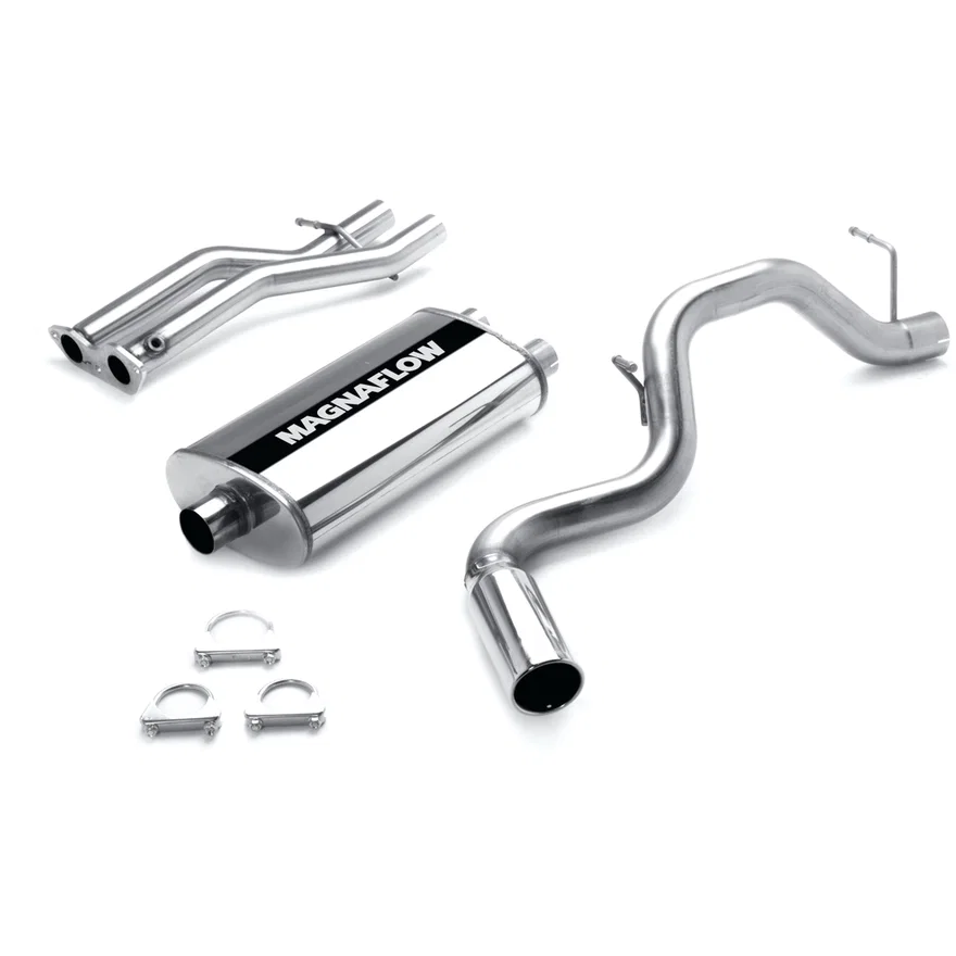 1996-1999 Chevrolet Tahoe 5.7L | 1996-1999 GMC Yukon 5.7L Street Series Cat-Back Performance Exhaust System