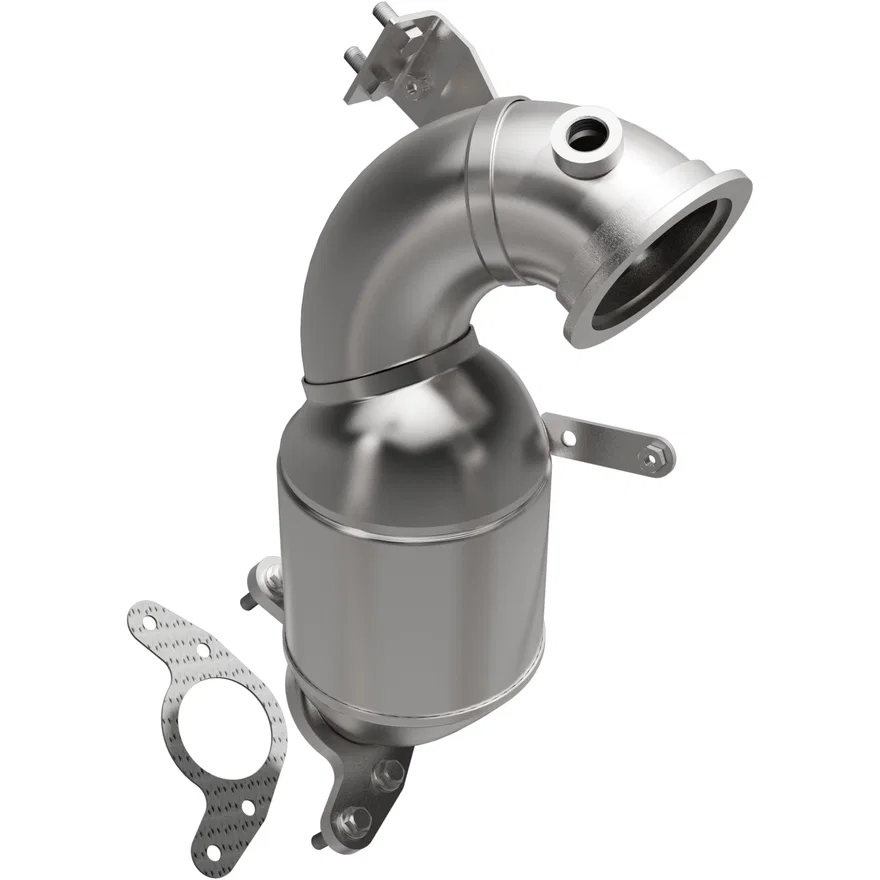 Front OEM Grade Federal / EPA Compliant Direct-Fit Catalytic Converter
