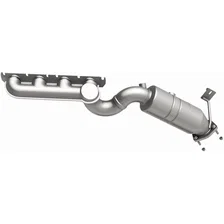 Left 2007-2011 Audi A6 Quattro 4.2L | 2007-2008 Audi A8 Quattro 4.2L OEM Grade Federal / EPA Compliant Direct-Fit Manifold Catalytic Converter image 4