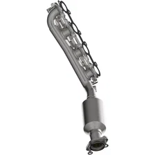 Right 2005-2009 Lexus GX470 4.7L | 2005-2009 Toyota 4Runner 4.7L OEM Grade Federal / EPA Compliant Direct-Fit Manifold Catalytic Converter image 4