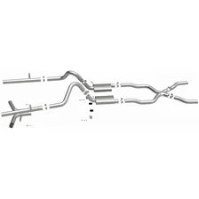 1955-1957 Chevrolet Bel Air 4.3L | 1957 Chevrolet Bel Air 4.6L Street Series Performance Exhaust System image 4