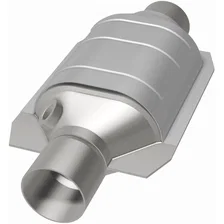 Rear California Grade CARB Compliant Universal Catalytic Converter image 3