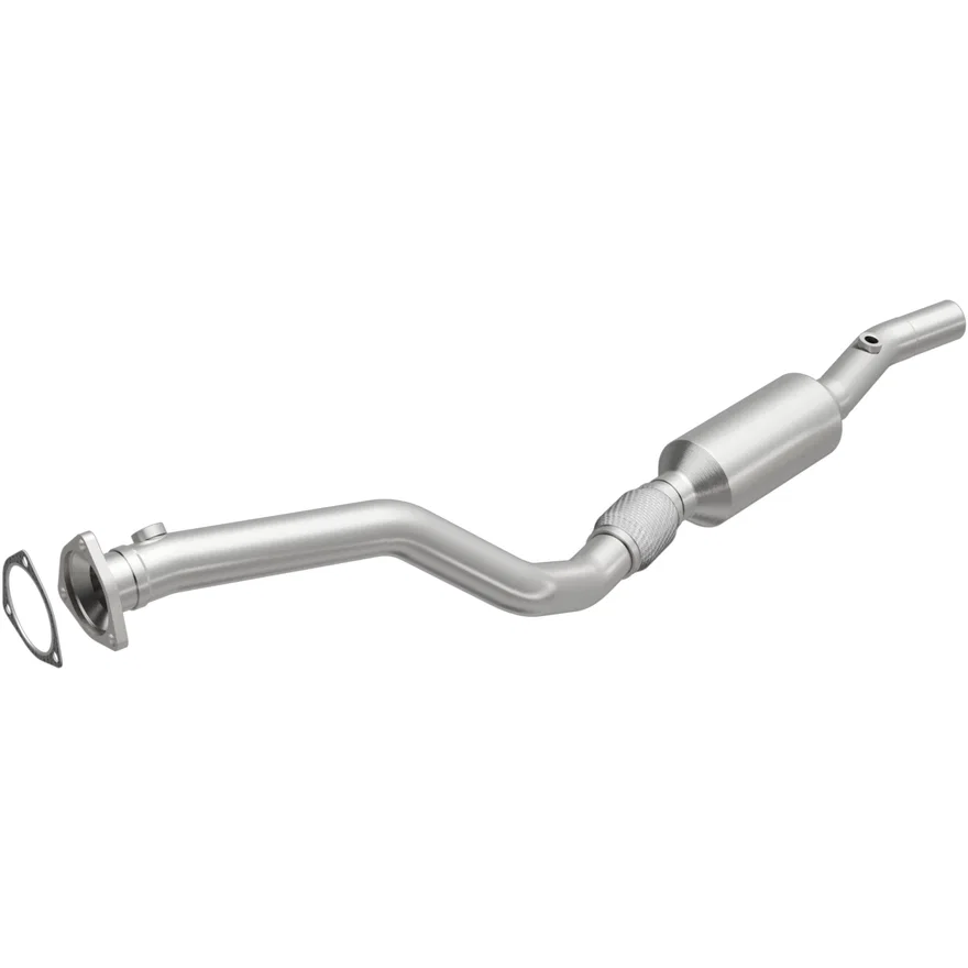 Left California Grade CARB Compliant Direct-Fit Catalytic Converter