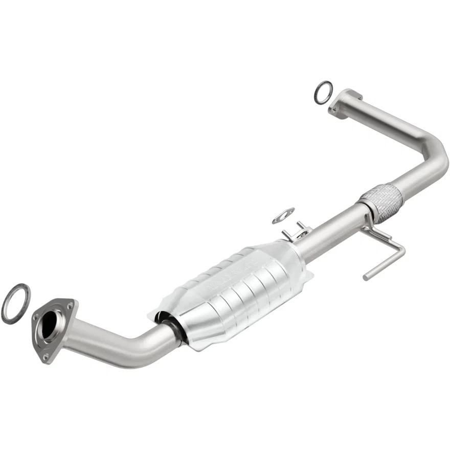 Front Left 2000-2002 Toyota Tundra 4.7L California Grade CARB Compliant Direct-Fit Catalytic Converter