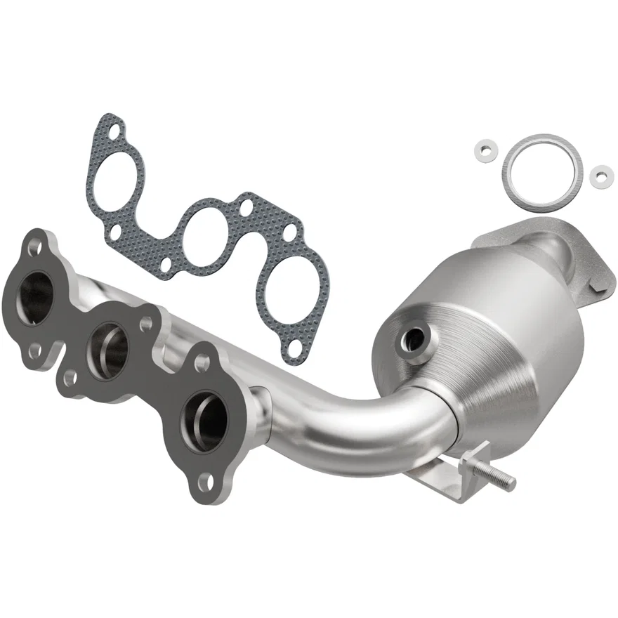 Rear California Grade CARB Compliant Direct-Fit Manifold Catalytic Converter