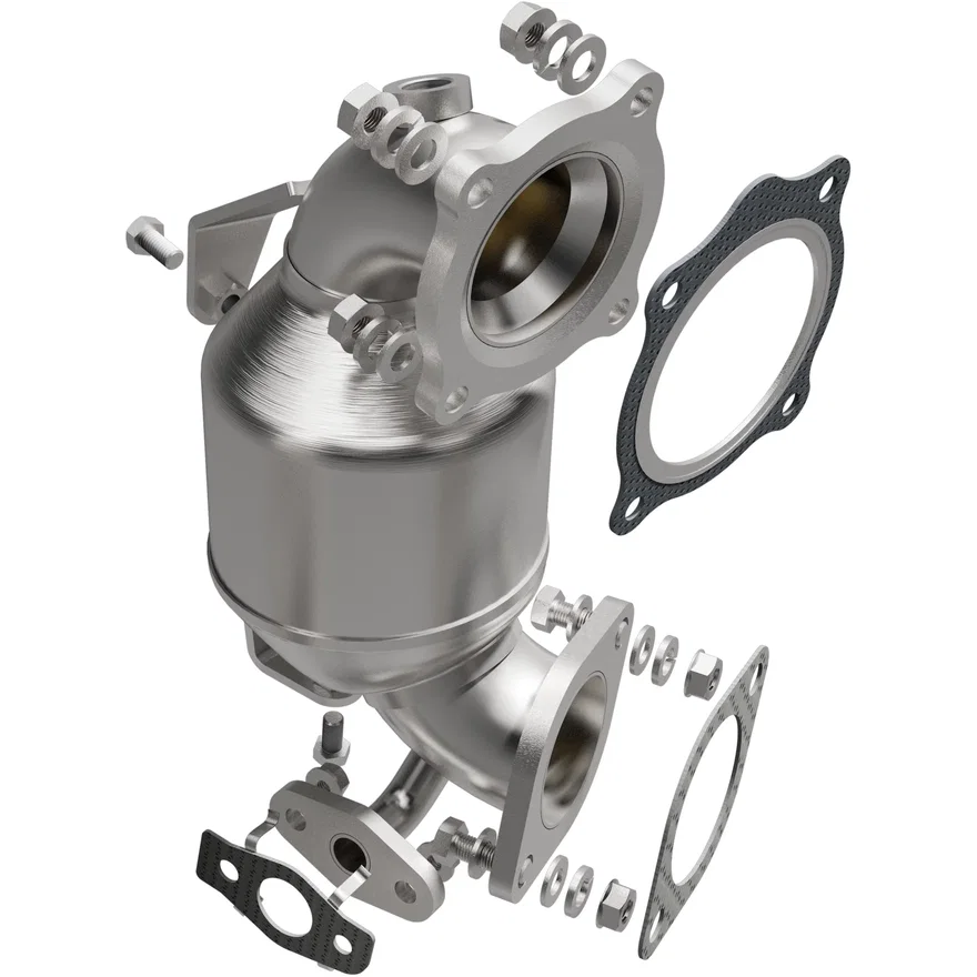 Front 2021-2023 Kia K5 1.6L | 2020-2022 Hyundai Sonata 1.6L OEM Grade Federal / EPA Compliant Direct-Fit Catalytic Converter