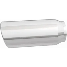 3in. Round Polished Exhaust Tip image 4