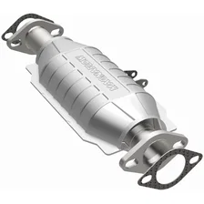 Rear 1984-1991 Mazda RX-7 1.3L | 1984-1985 Mazda RX-7 1.1L Standard Grade Federal / EPA Compliant Direct-Fit Catalytic Converter image 2