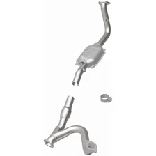 Left 1998-1999 Isuzu Trooper 3.5L | 1998-1999 Acura SLX 3.5L HM Grade Federal / EPA Compliant Direct-Fit Catalytic Converter image 3