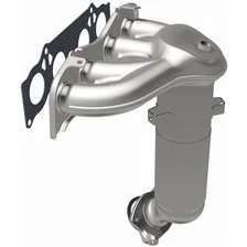 Front 2003-2011 Toyota Camry 2.4L California Grade CARB Compliant Direct-Fit Manifold Catalytic Converter image 3