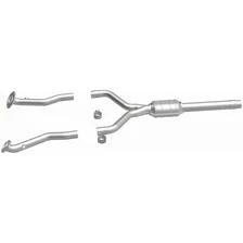 Rear 1996-1997 Lexus LS400 4.0L California Grade CARB Compliant Direct-Fit Catalytic Converter image 4
