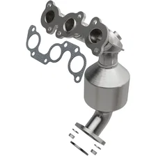 Rear HM Grade Federal / EPA Compliant Direct-Fit Manifold Catalytic Converter image 1