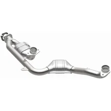 Front Left 1996-2000 Lincoln Continental 4.6L California Grade CARB Compliant Direct-Fit Catalytic Converter image 2
