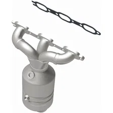 Rear 2007 Chrysler Pacifica 4.0L OEM Grade Federal / EPA Compliant Direct-Fit Manifold Catalytic Converter image 3