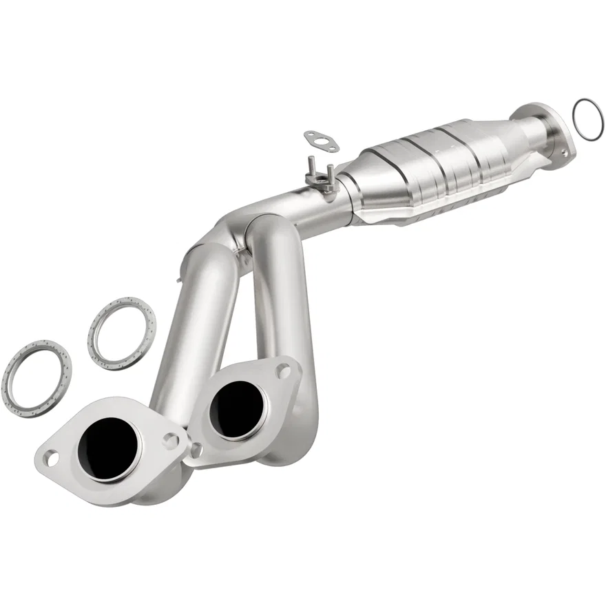 Front 1996-1997 Lexus LX450 4.5L | 1995-1997 Toyota Land Cruiser 4.5L California Grade CARB Compliant Direct-Fit Catalytic Converter