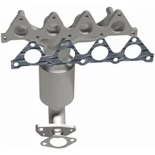 2006-2010 Kia Rio5 1.6L | 2006-2009 Hyundai Accent 1.6L California Grade CARB Compliant Direct-Fit Manifold Catalytic Converter image 4