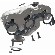 Rear 2002-2003 Lexus ES300 3.0L | 2002-2006 Toyota Camry 3.0L HM Grade Federal / EPA Compliant Direct-Fit Manifold Catalytic Converter image 2