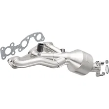 Left 2001-2002 Nissan Frontier 3.3L California Grade CARB Compliant Direct-Fit Manifold Catalytic Converter image 1
