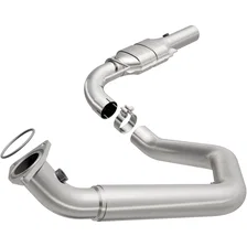 Left OEM Grade Federal / EPA Compliant Direct-Fit Catalytic Converter image 1