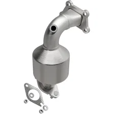 Front OEM Grade Federal / EPA Compliant Direct-Fit Manifold Catalytic Converter image 1