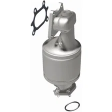 Front HM Grade Federal / EPA Compliant Direct-Fit Manifold Catalytic Converter image 3