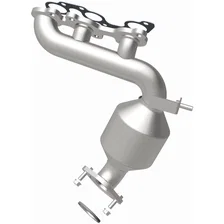 Rear OEM Grade Federal / EPA Compliant Direct-Fit Manifold Catalytic Converter image 3