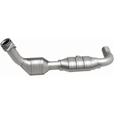 Left 1999-2000 Ford F-150 4.6L California Grade CARB Compliant Direct-Fit Catalytic Converter image 4