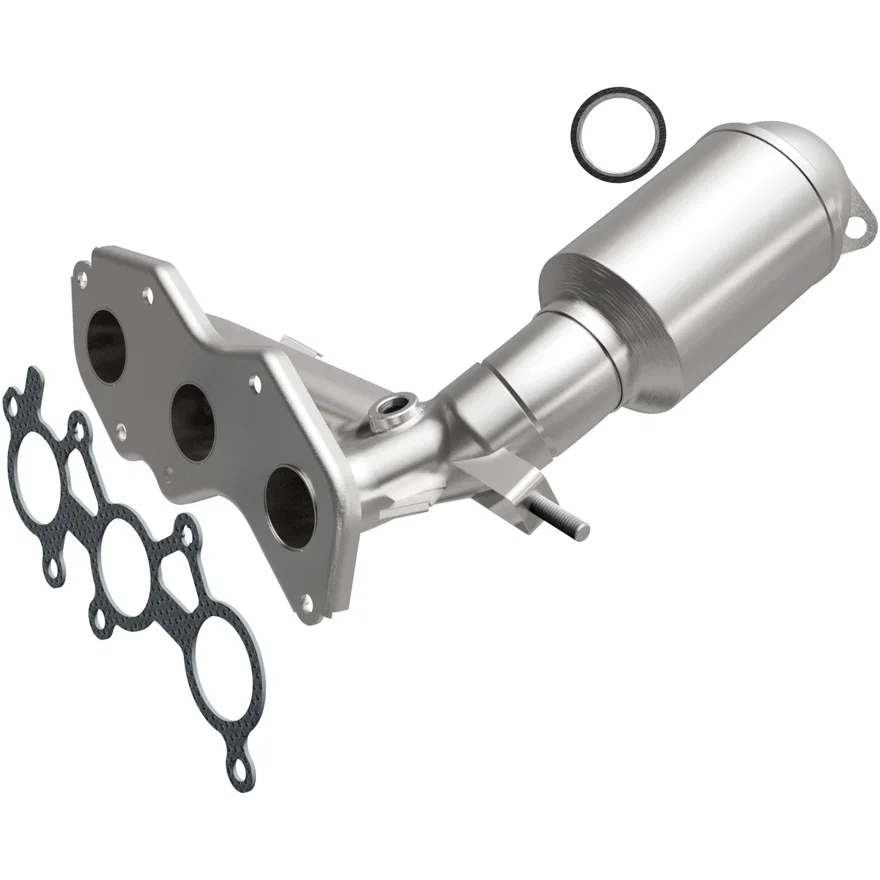 Rear California Grade CARB Compliant Direct-Fit Manifold Catalytic Converter