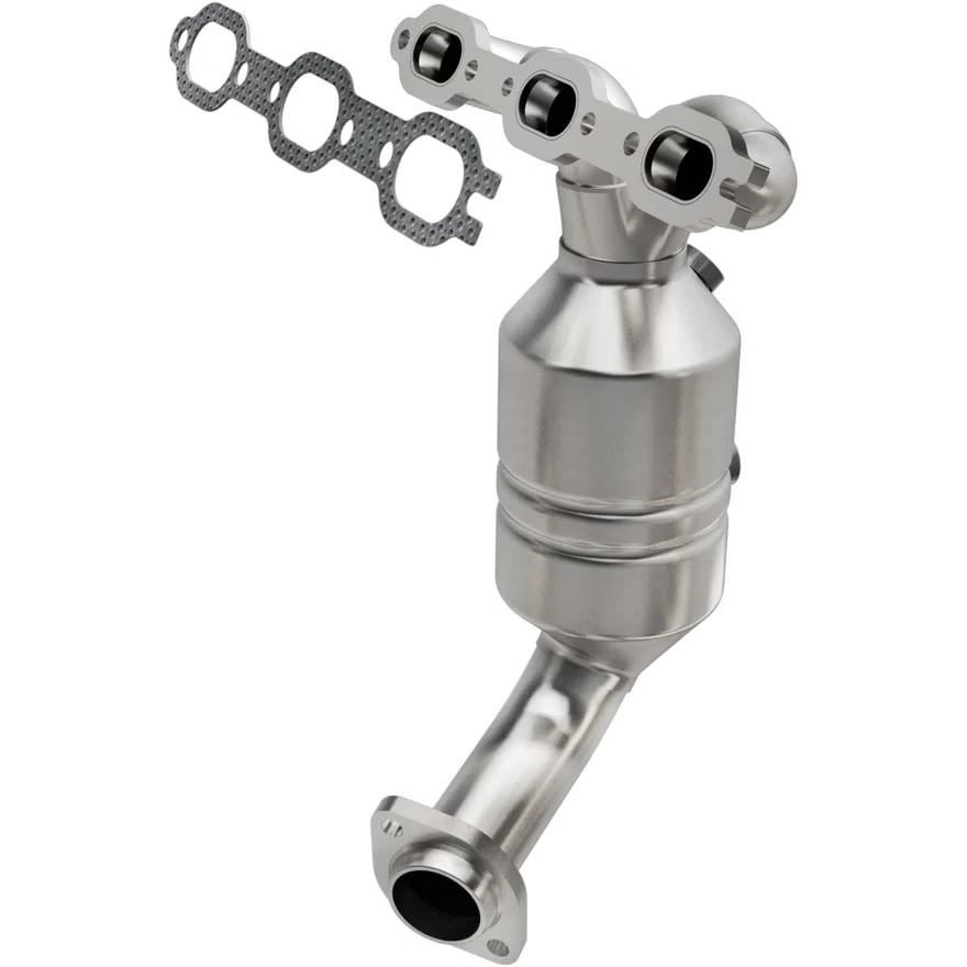 Rear 2007 Chrysler Pacifica 4.0L OEM Grade Federal / EPA Compliant Direct-Fit Manifold Catalytic Converter