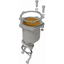 2003-2006 Hyundai Santa Fe 3.5L OEM Grade Federal / EPA Compliant Direct-Fit Catalytic Converter image 3