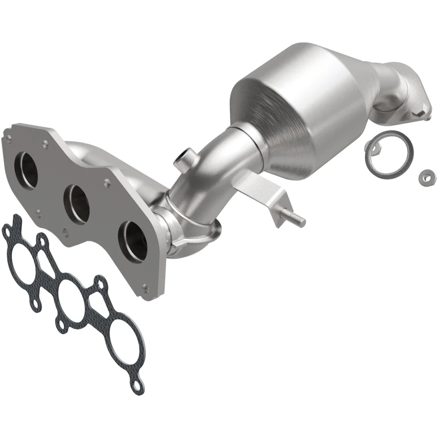 Rear 2007-2010 Toyota Sienna 3.5L California Grade CARB Compliant Direct-Fit Manifold Catalytic Converter