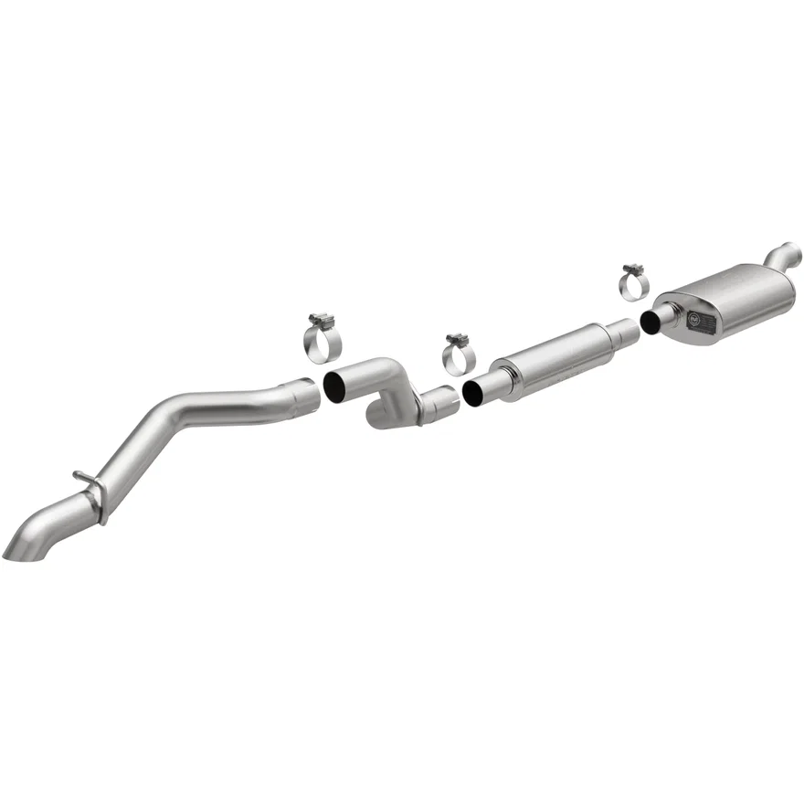 ® 2018-2026 Jeep Wrangler 3.6L Overland Series™ Cat-Back Performance Exhaust System