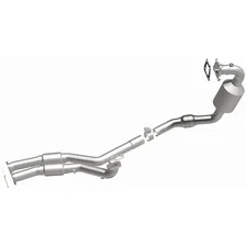 Front 2012-2016 Cadillac SRX 3.6L California Grade CARB Compliant Direct-Fit Manifold Catalytic Converter image 4