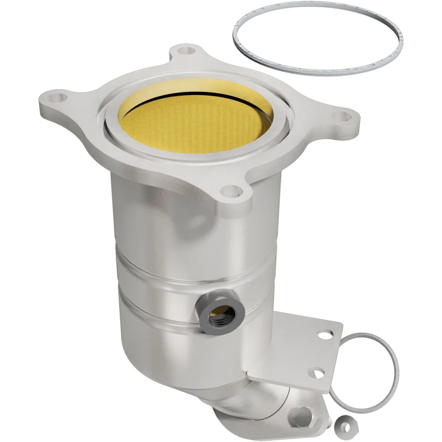 Front OEM Grade Federal / EPA Compliant Direct-Fit Catalytic Converter