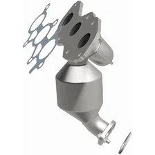 Rear California Grade CARB Compliant Direct-Fit Manifold Catalytic Converter image 4