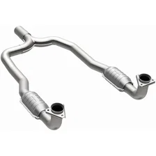 Front 1986-1991 Chevrolet Corvette 5.7L Standard Grade Federal / EPA Compliant Direct-Fit Catalytic Converter image 2