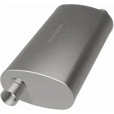 4 X 9in. Oval Straight-Through Performance Exhaust Muffler image 3