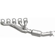 Left 2006-2010 BMW M5 5.0L | 2006-2010 BMW M6 5.0L OEM Grade Federal / EPA Compliant Direct-Fit Manifold Catalytic Converter image 4