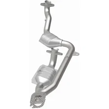 Front Left 1996-2000 Lincoln Continental 4.6L California Grade CARB Compliant Direct-Fit Catalytic Converter image 3