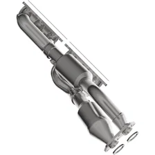 OEM Grade Federal / EPA Compliant Direct-Fit Manifold Catalytic Converter image 4