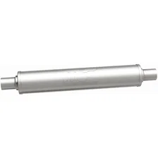 4in. Round Straight-Through Performance Exhaust Muffler image 4