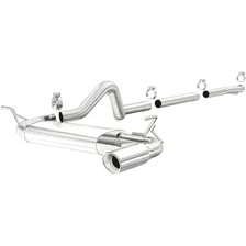 2007-2011 Jeep Wrangler 3.8L Street Series Cat-Back Performance Exhaust System image 1