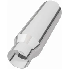 3.5in. Round Polished Exhaust Tip image 3