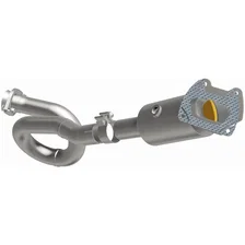Left 2012-2017 Jeep Wrangler 3.6L California Grade CARB Compliant Direct-Fit Catalytic Converter image 4